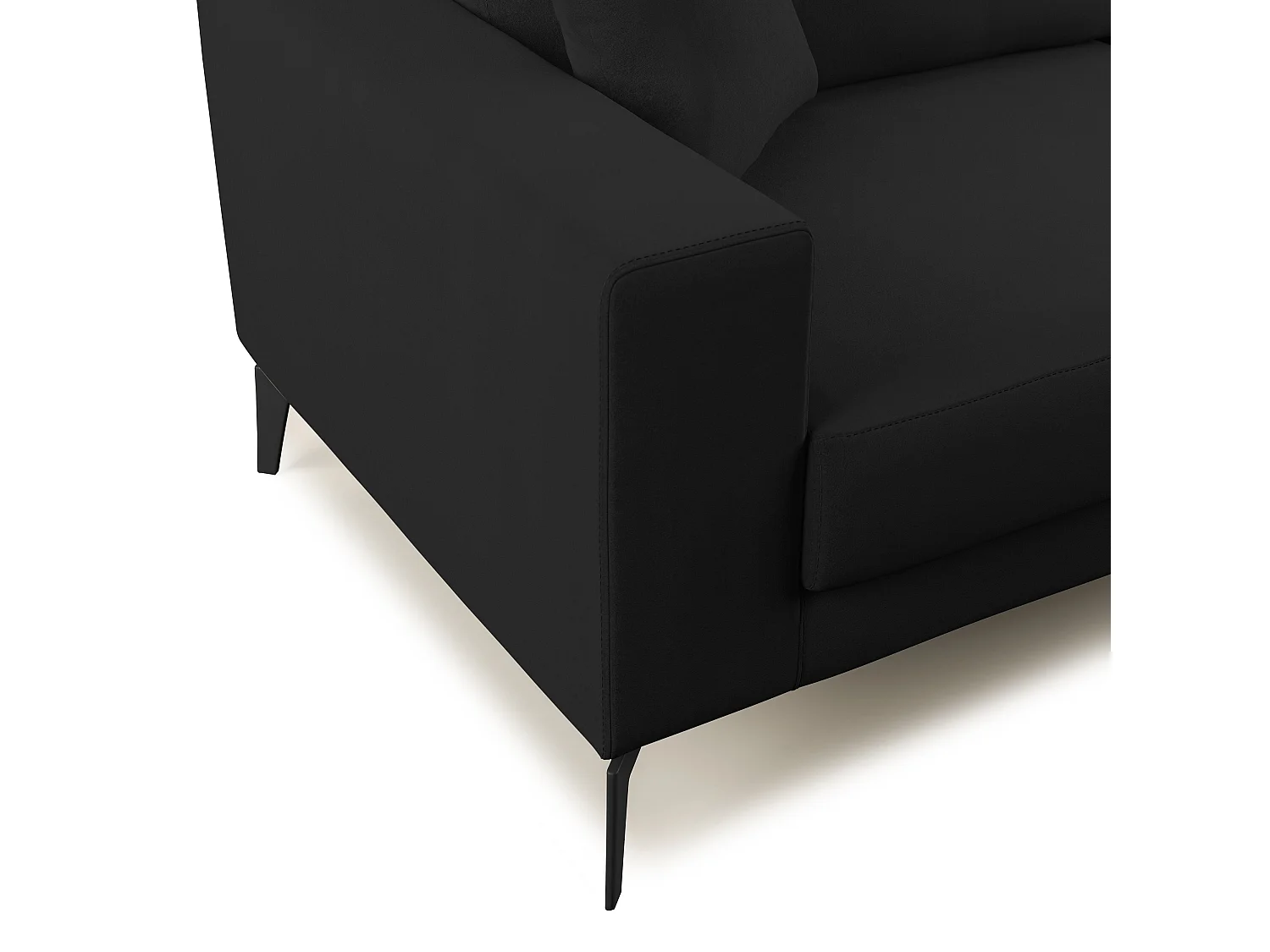 Prestige Divano design moderno T11 186 cm nero