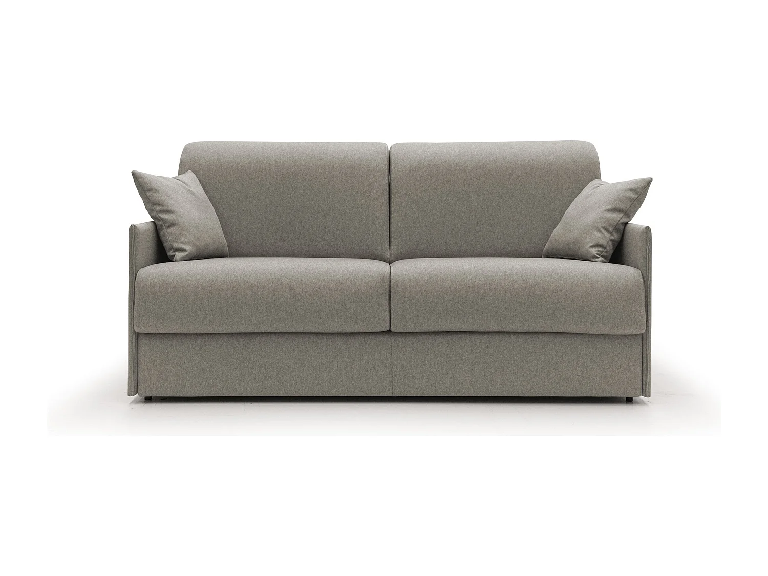 Evans Schlafsofa aus wasserfestem Stoff T13 169 cm (mat. 140x197)  taupe