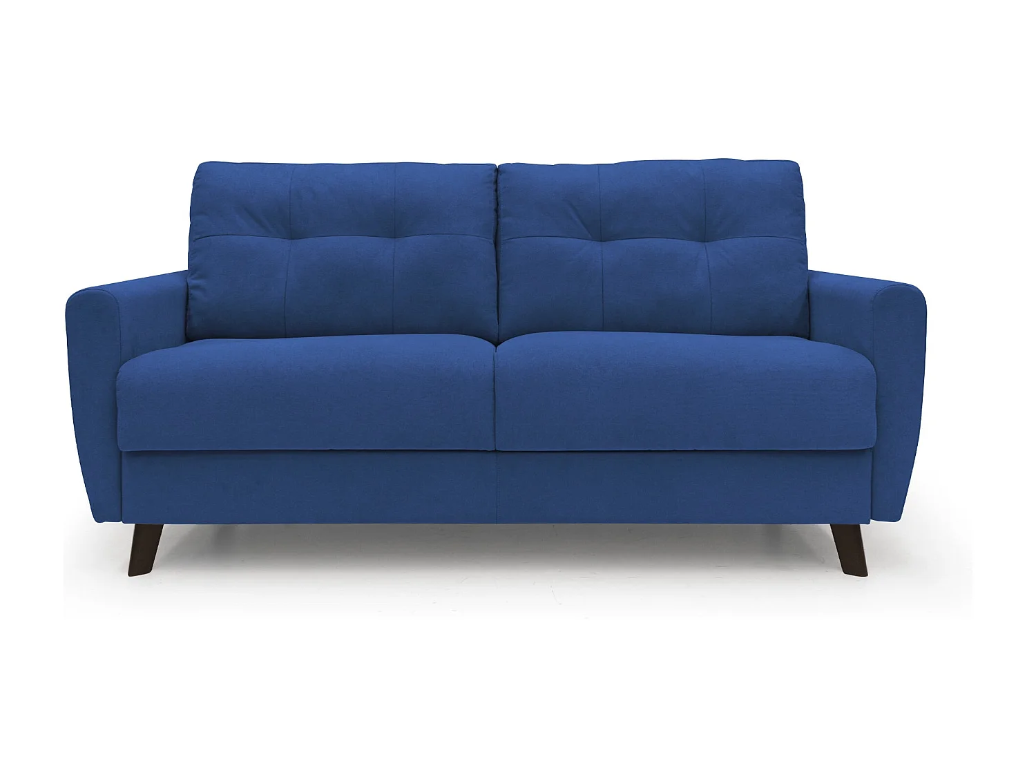 Callisto Sofá cama convertible de tela suave e impermeable 168 cm (mat. 120x197) Azul