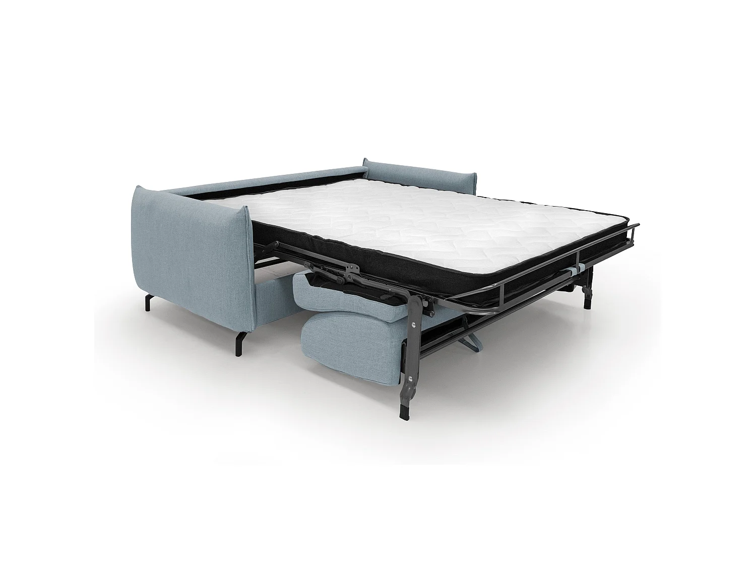 Scarlet Divano letto in tessuto misto cotone impermeabile T19 215 cm (mat.160x197) carta da zucchero