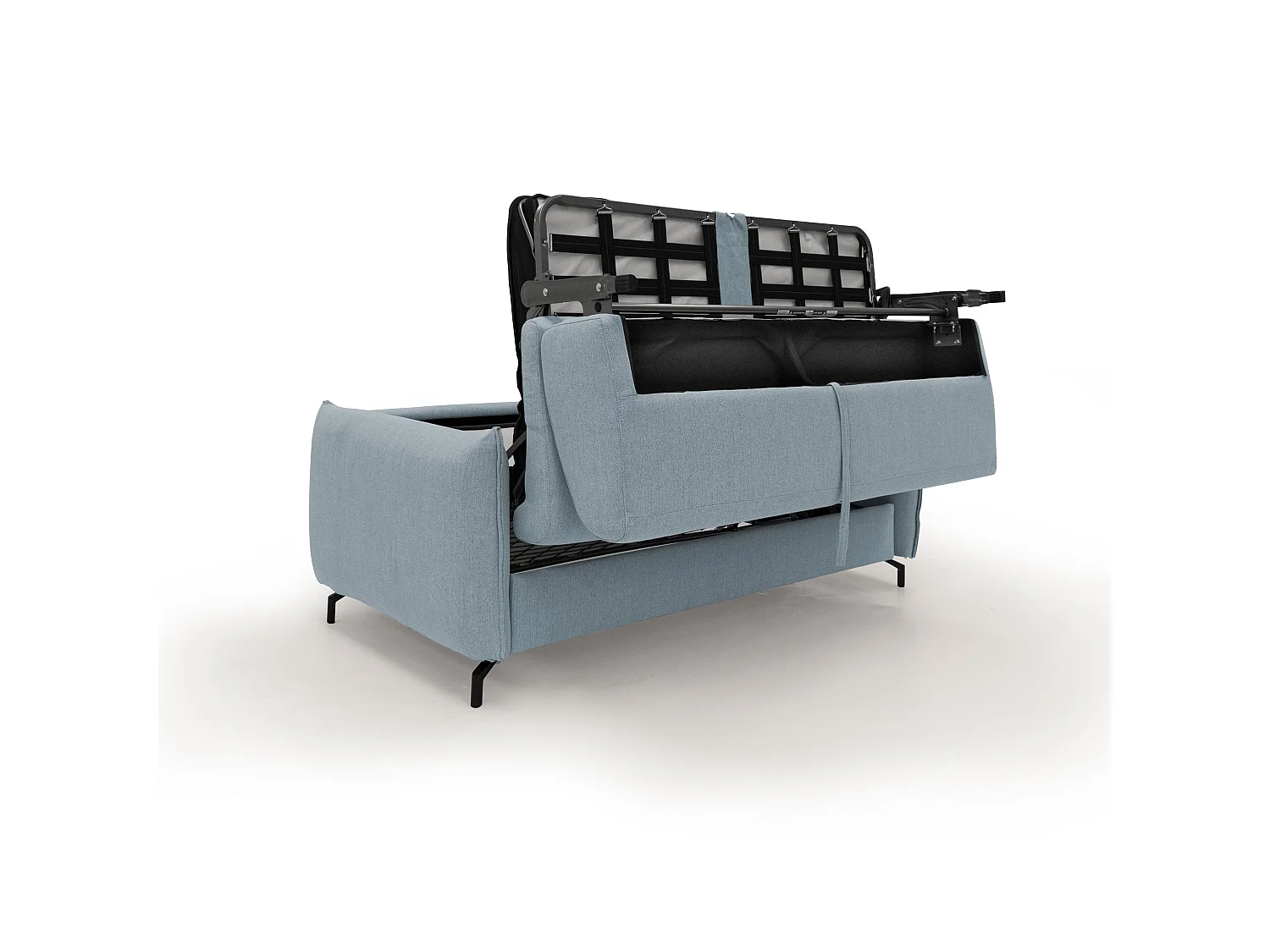 Scarlet Divano letto in tessuto misto cotone impermeabile T19 215 cm (mat.160x197) carta da zucchero