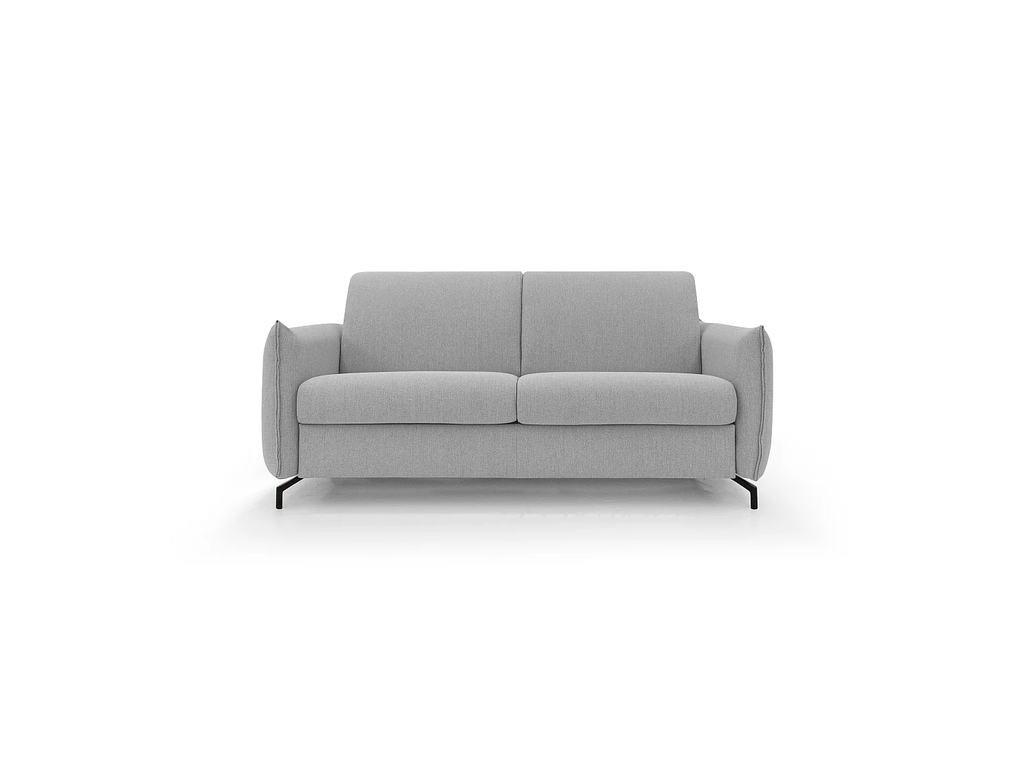 Scarlet Divano letto in tessuto misto cotone impermeabile T19 215 cm (mat.160x197) grigio