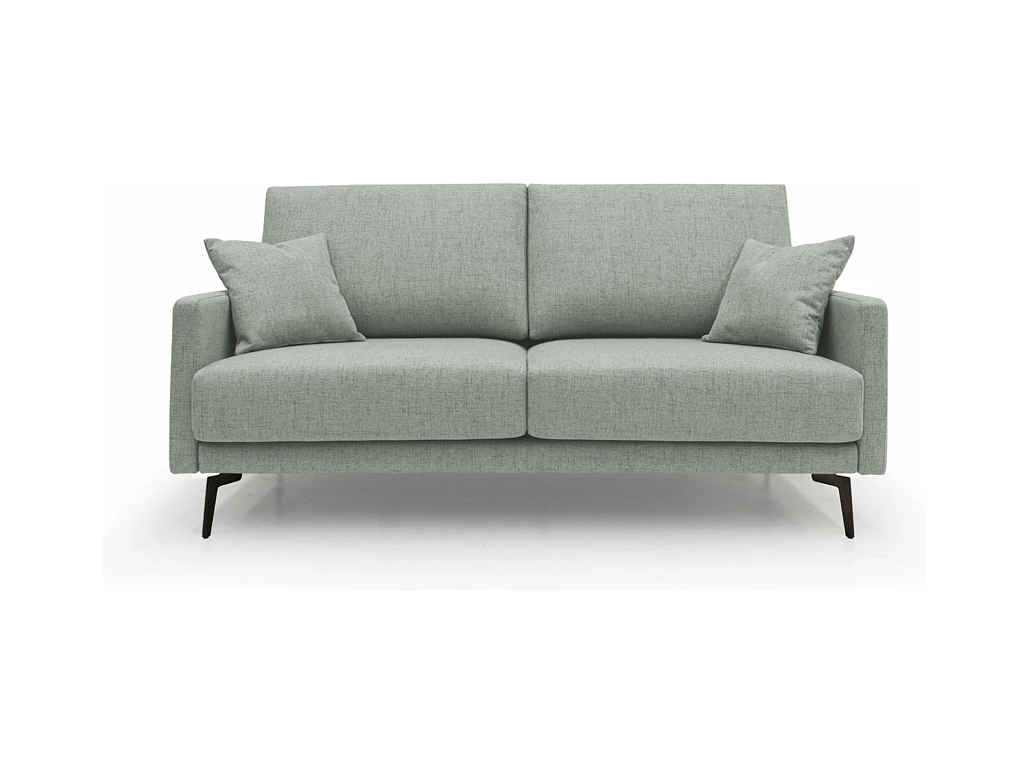 Saturno Canapé moderne en tissu doux imperméable T03 180 cm gris clair