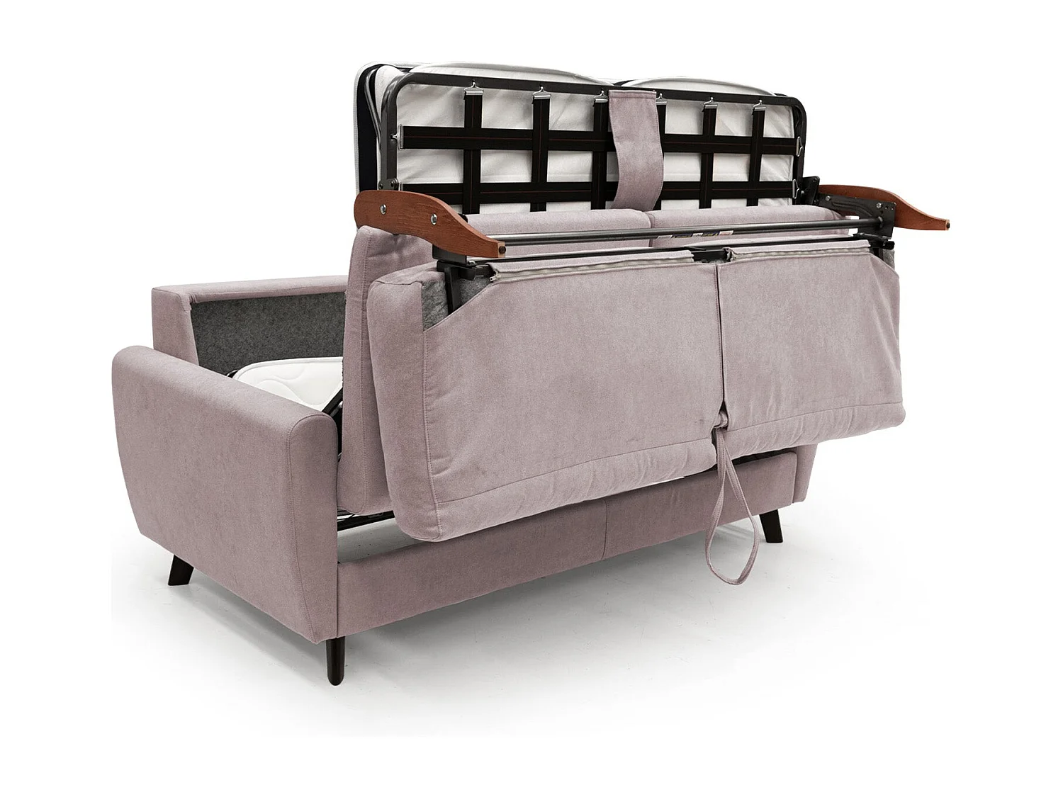 Callisto Divano letto matrimoniale 188 cm rosa