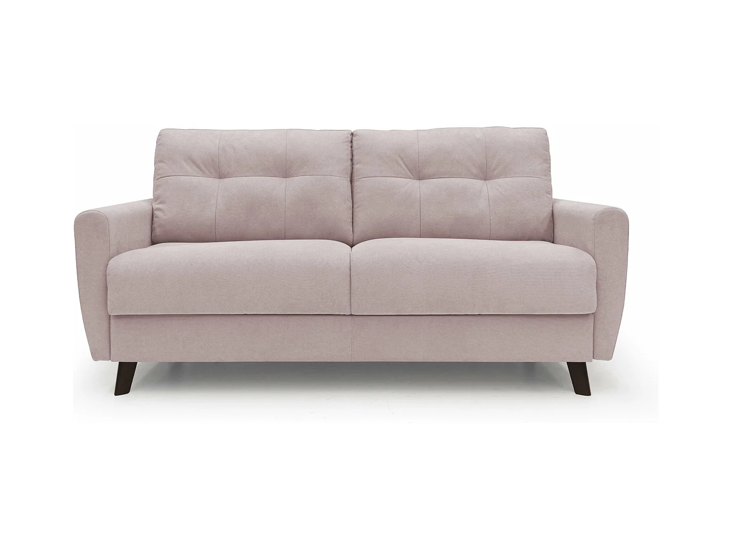 Callisto Schlafsofa aus weichem, wasserfestem Stoff T02 188 cm (mat. 140x197) rosa