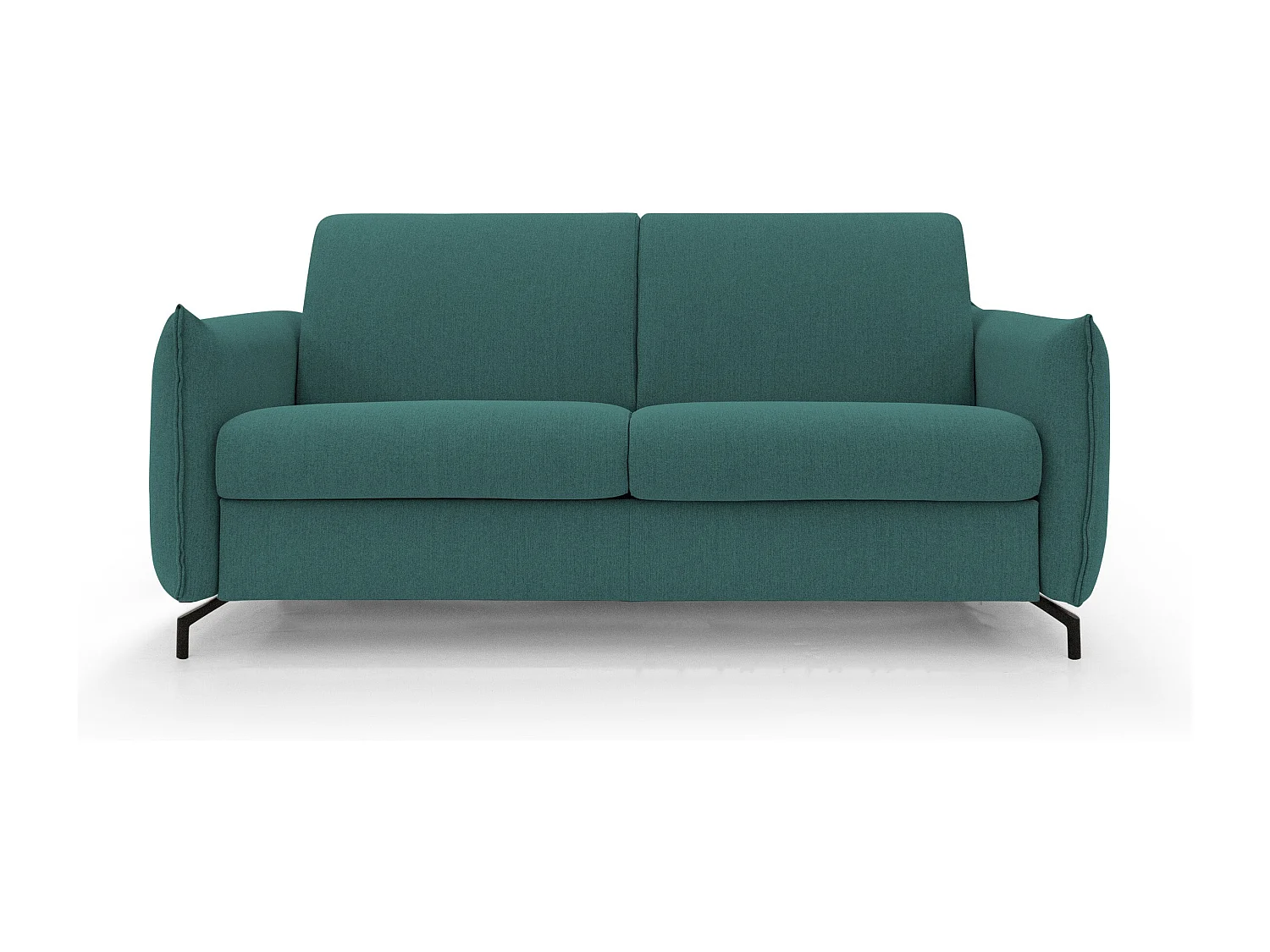 Scarlet Divano letto in tessuto misto cotone impermeabile T19 195 cm (mat.140x197) petrolio