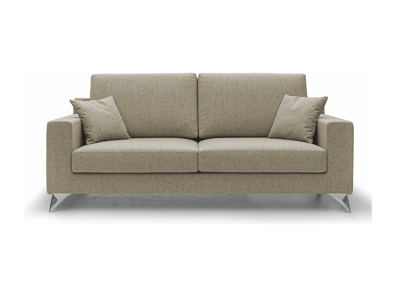 Michael Sofa aus schmutzabweisendem, wasserfestem Stoff T03 146 cm Braun