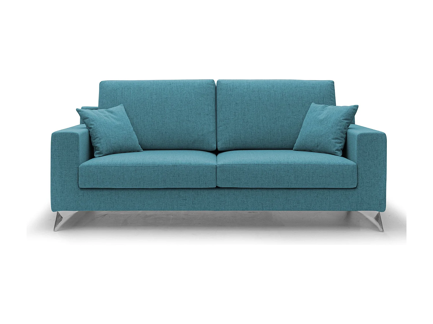 Michael Sofa aus schmutzabweisendem, wasserfestem Stoff T03 186 cm Hellblau