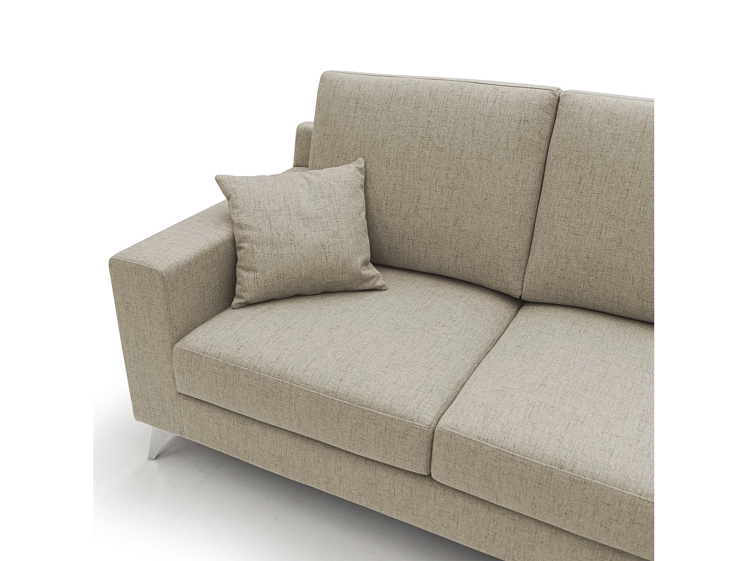 Michael Sofa aus schmutzabweisendem, wasserfestem Stoff T03 166 cm Braun