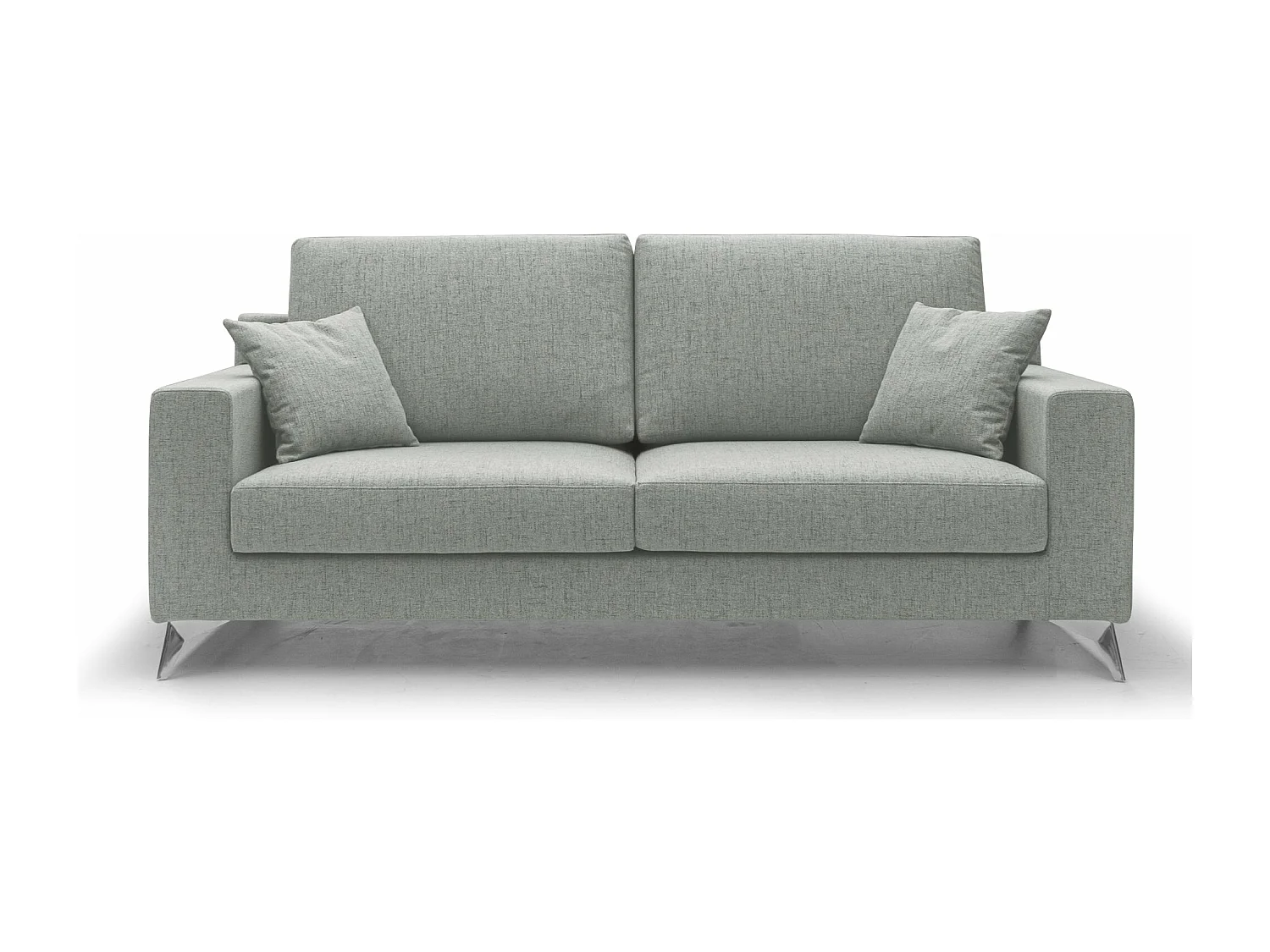 Michael Sofa aus schmutzabweisendem, wasserfestem Stoff T03 146 cm Hellgrau