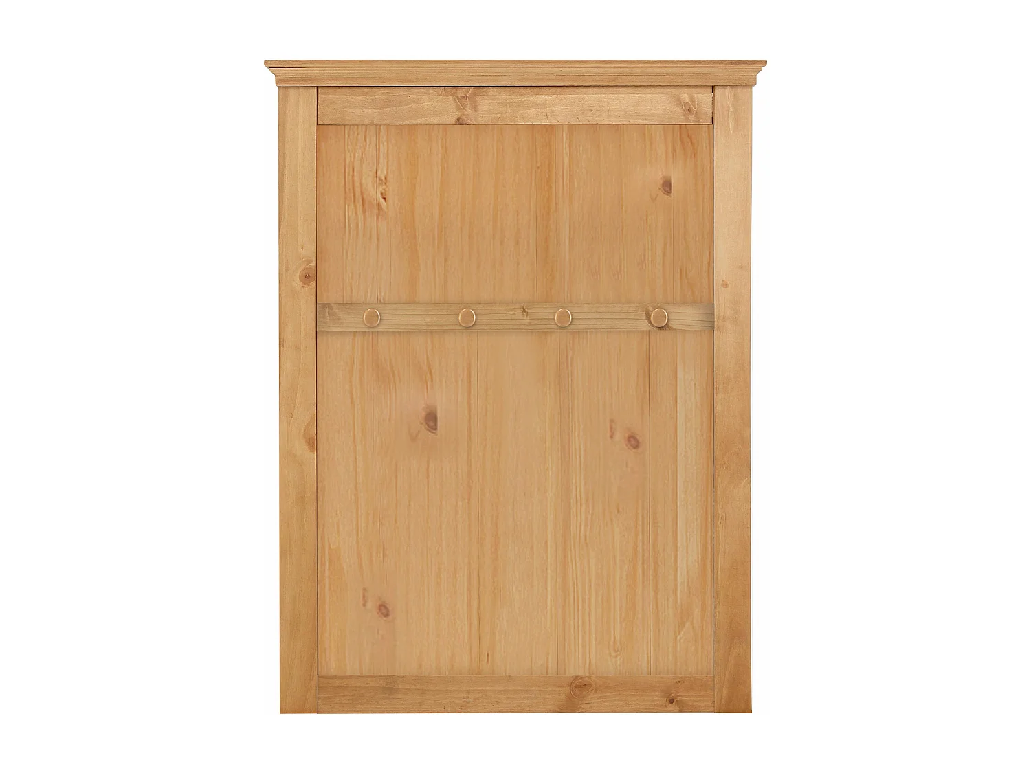 Selma | Panneau mural avec 4 crochets en pin