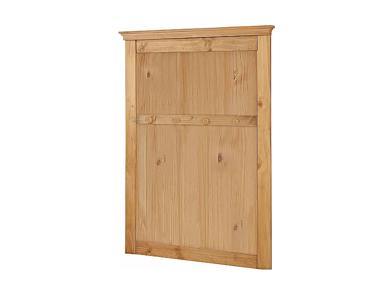 Sasha | Wandpaneel mit 4 Haken aus Holz