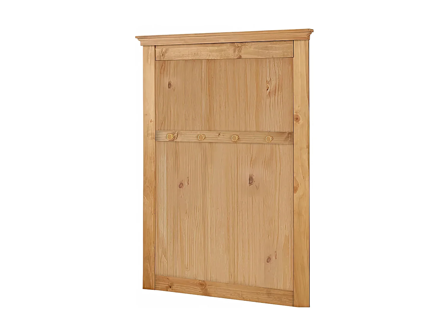 Sasha | Wandpaneel mit 4 Haken aus Holz