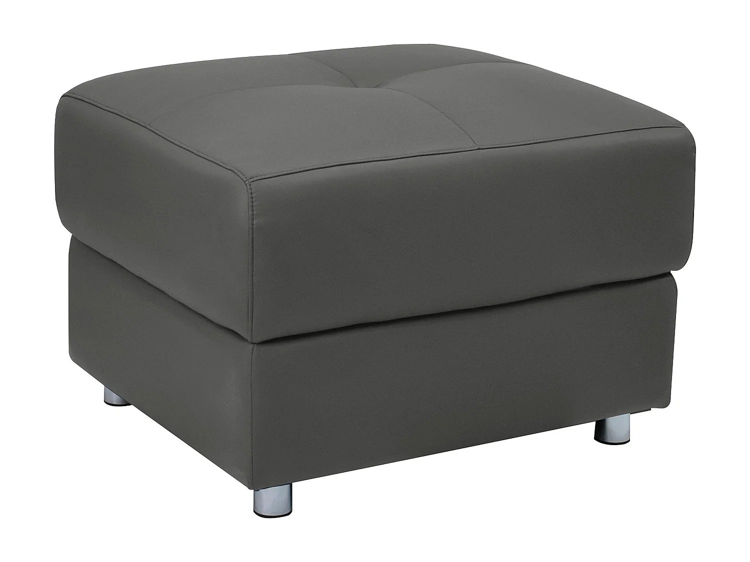 Pareli | Otomana em PU Preto