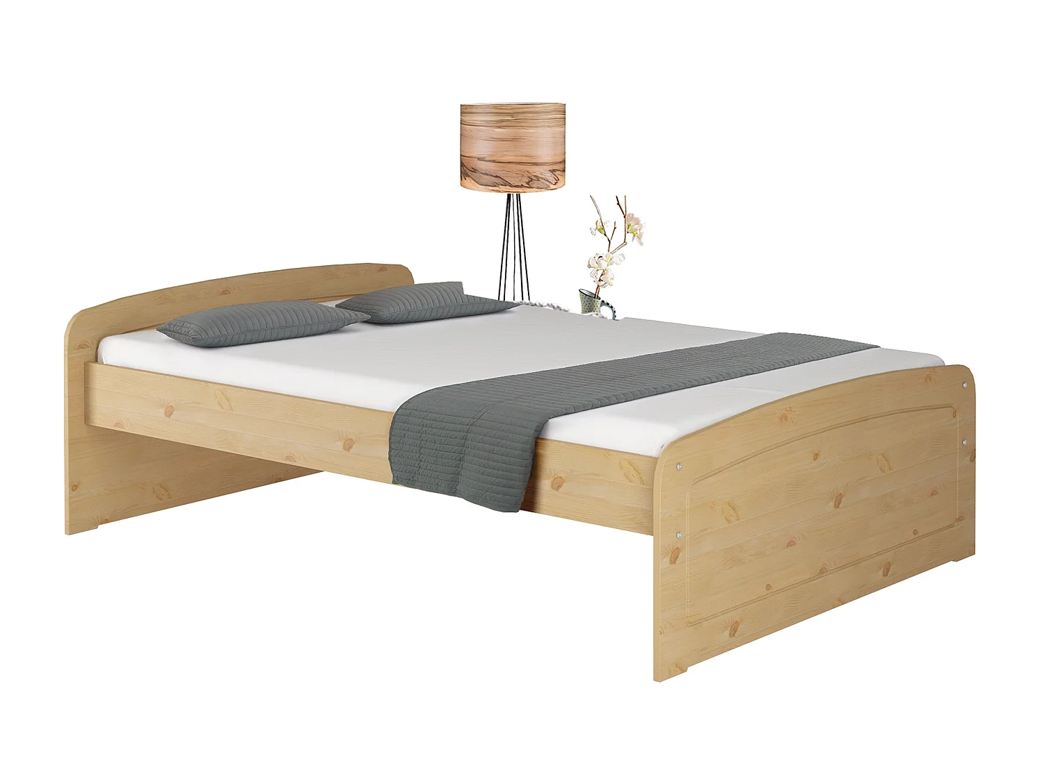 Ronja | Lit combiné 140 cm en pin