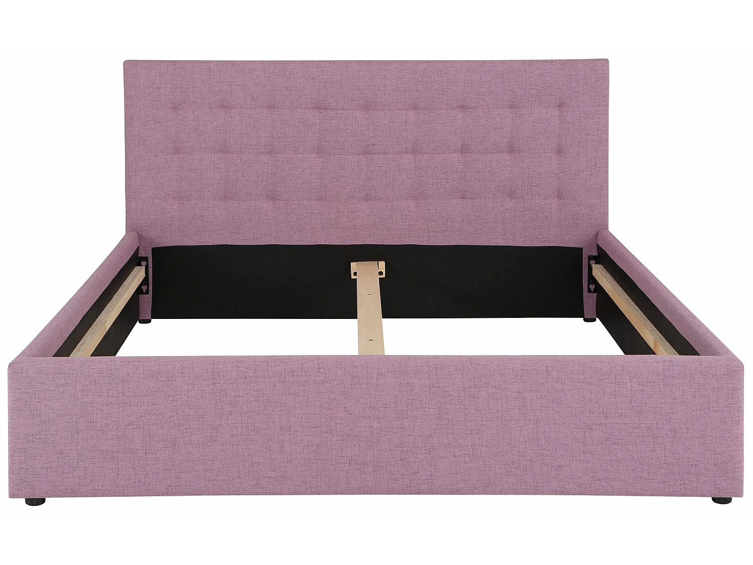 Hamar | Lit 180 cm en tissu violet