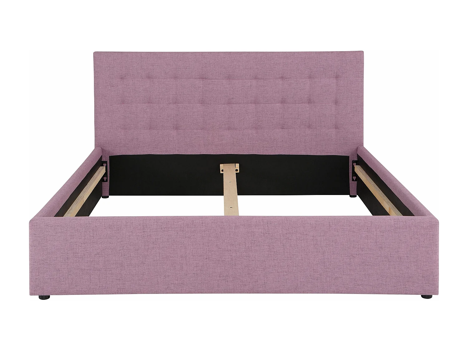 Hamar | Lit 180 cm en tissu violet