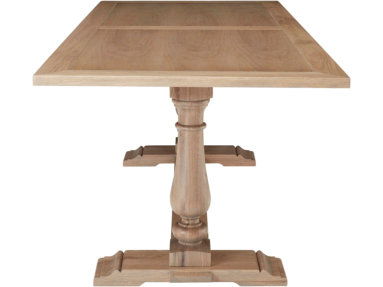 Helene | Tavolo da pranzo 240 cm in Rovere Grigio Lavaggio