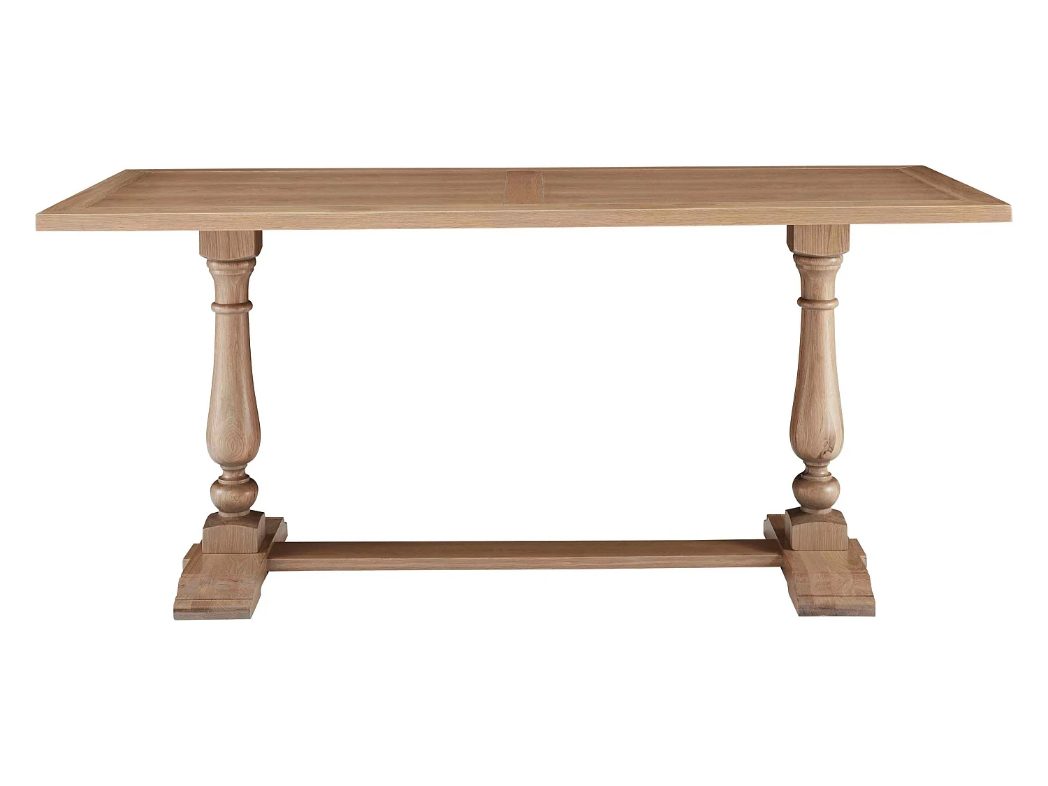 Helene | Table de salle à manger 240 cm en Chêne Grey Wash