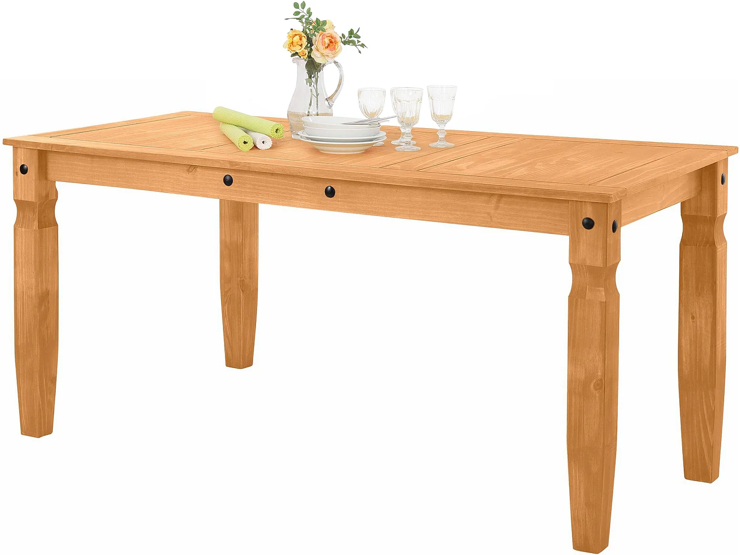 Mexico | Eettafel 172 cm in Grenen