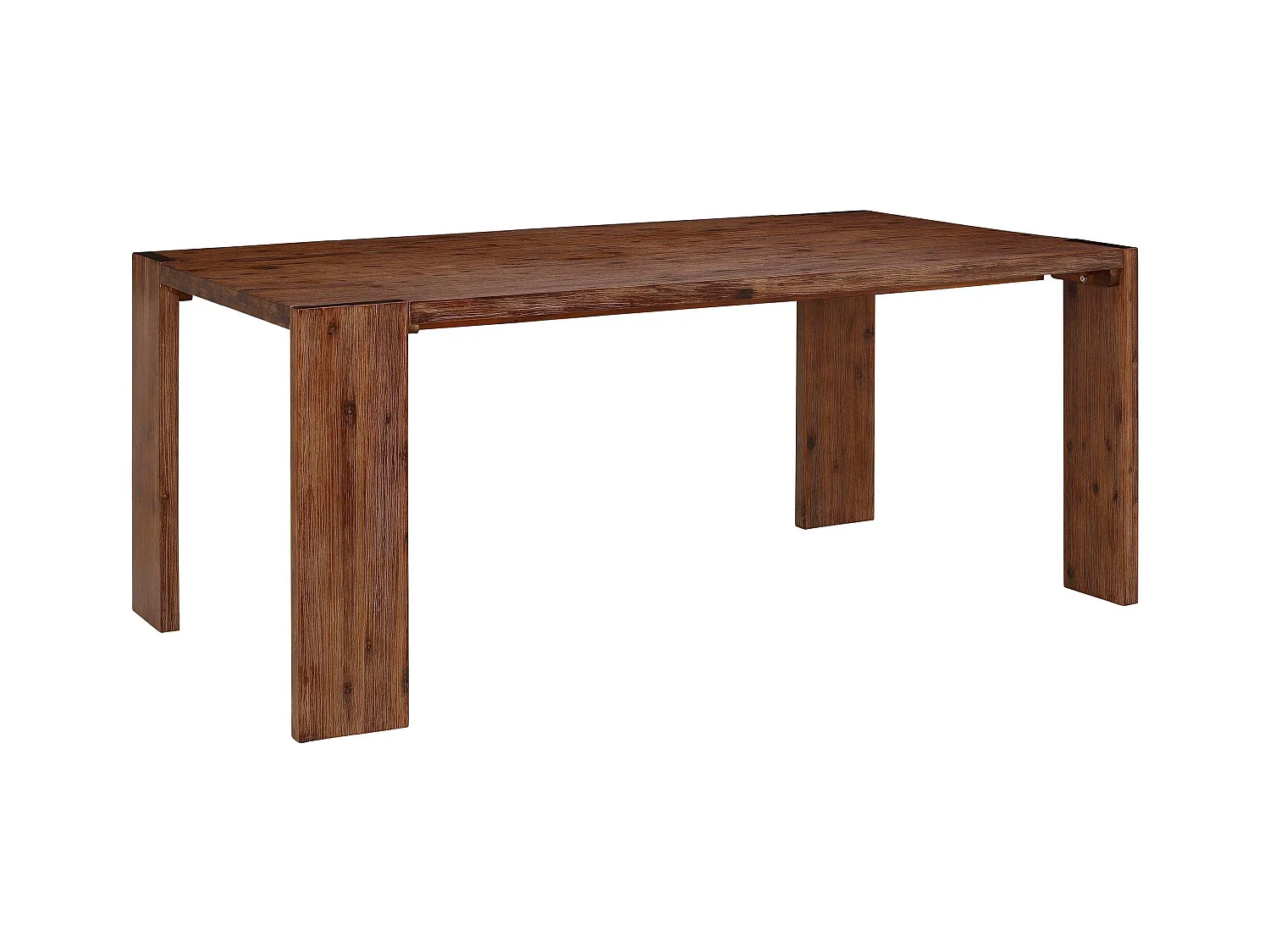 Marbella | Table à manger 180 cm en bois d'acacia Marron