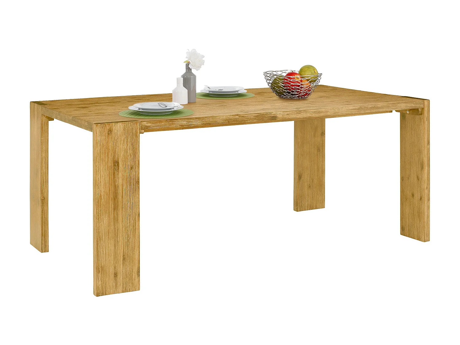 Marbella | Mesa de Jantar 180 cm em Madeira de Acácia