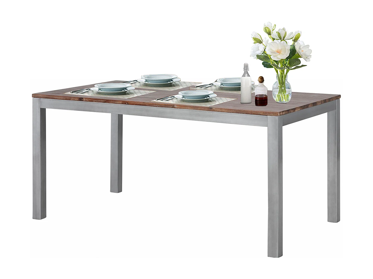 Kenya | Esstisch 200x90 cm aus Akazienholz braun