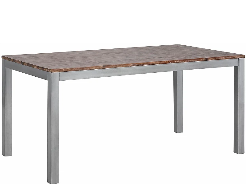 Kenya | Table de salle à manger 200x90 cm en bois d'acacia Marron