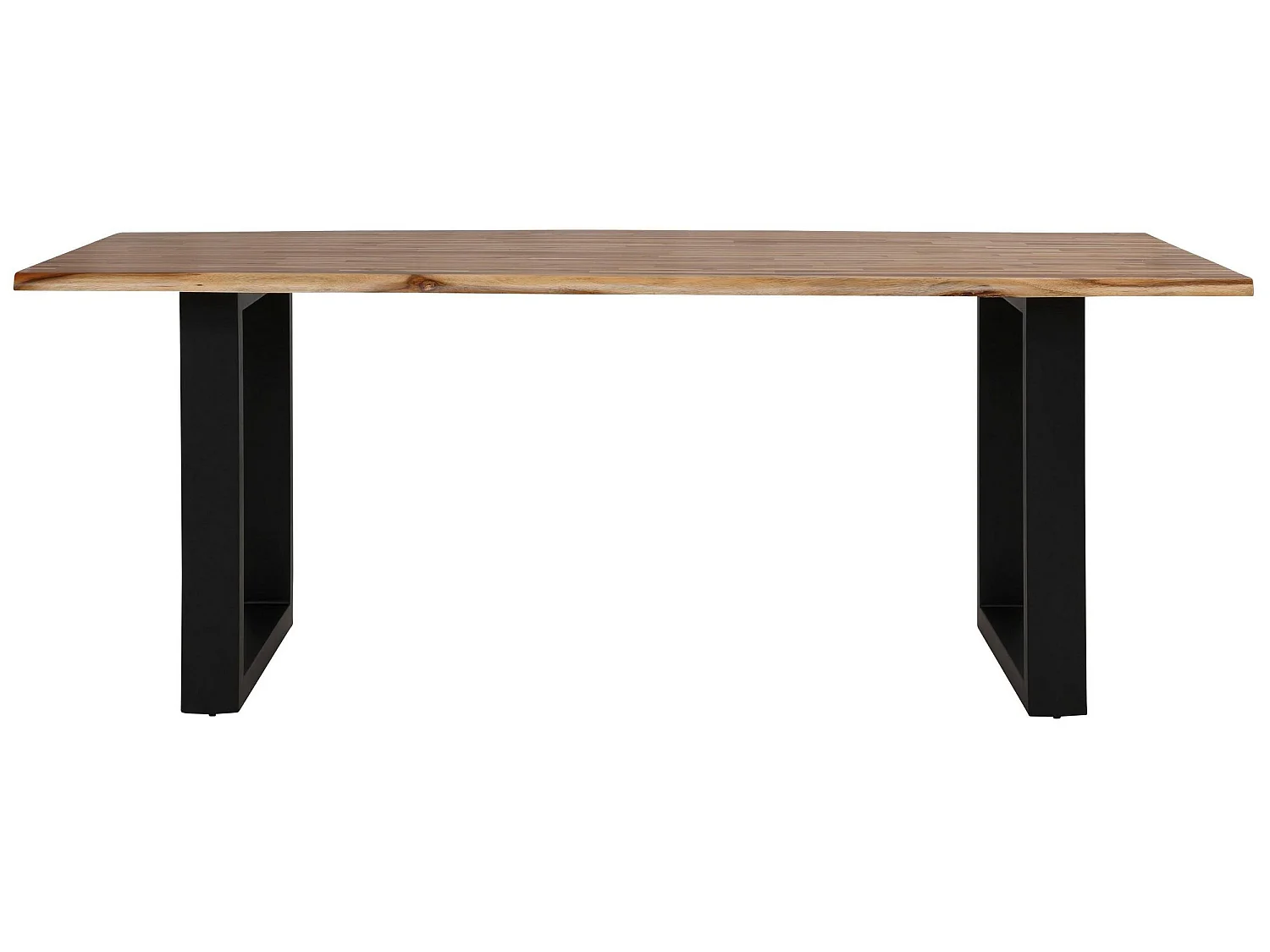 Melody | Mesa de comedor 200 cm en Acacia Woon / Negro