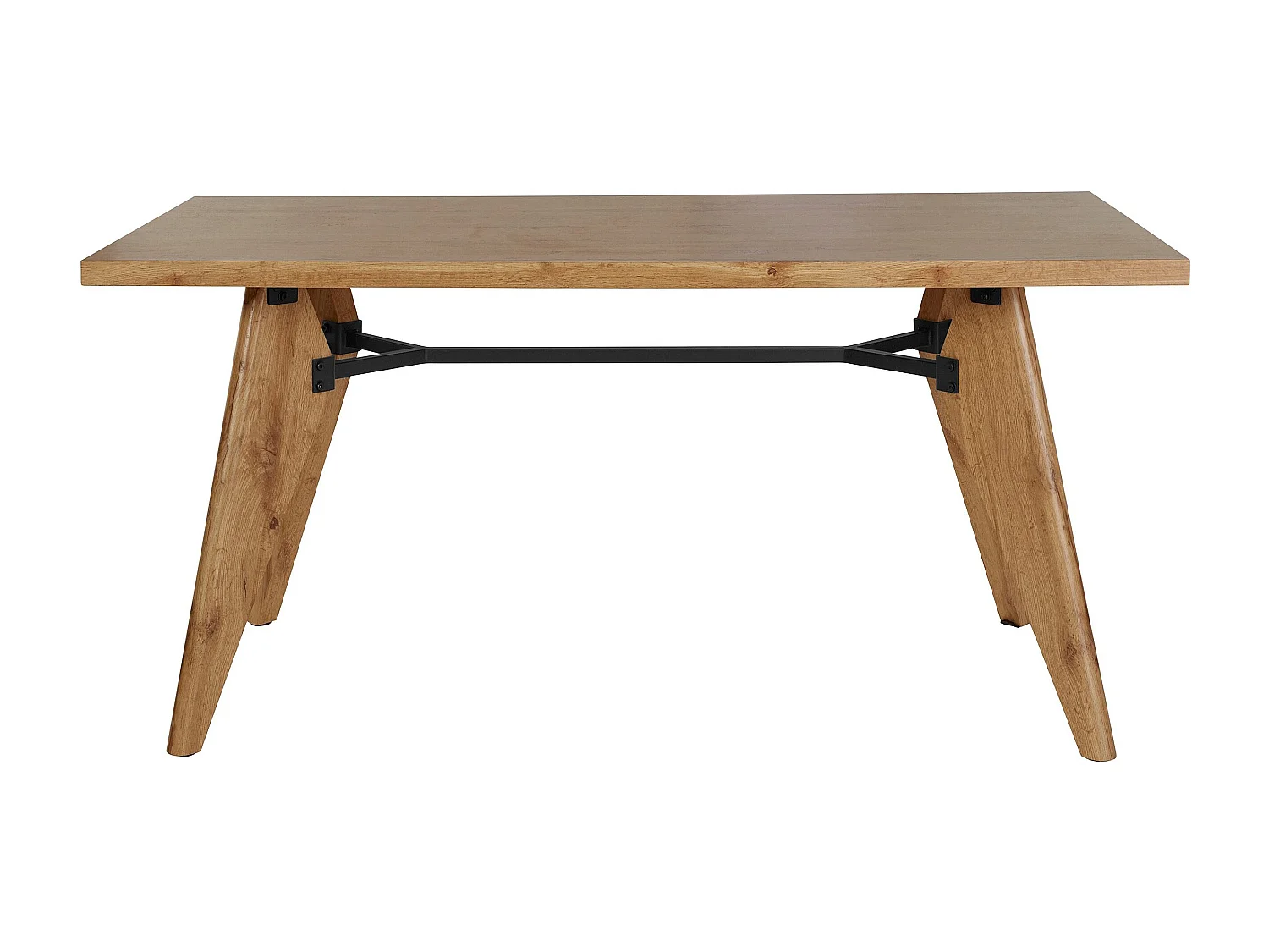 Ivan | Table à manger 160 cm en bois naturel