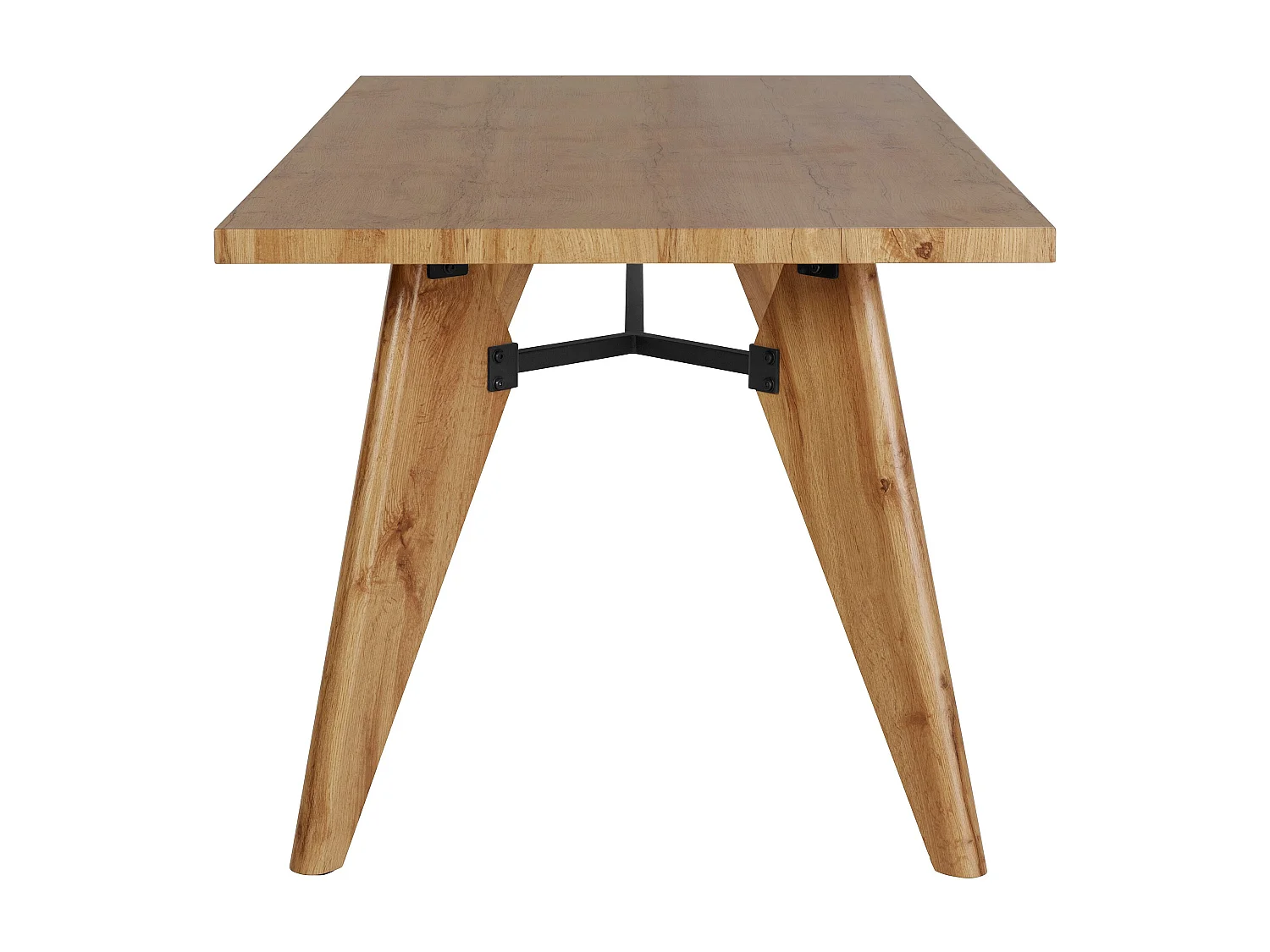 Ivan | Table à manger 160 cm en bois naturel