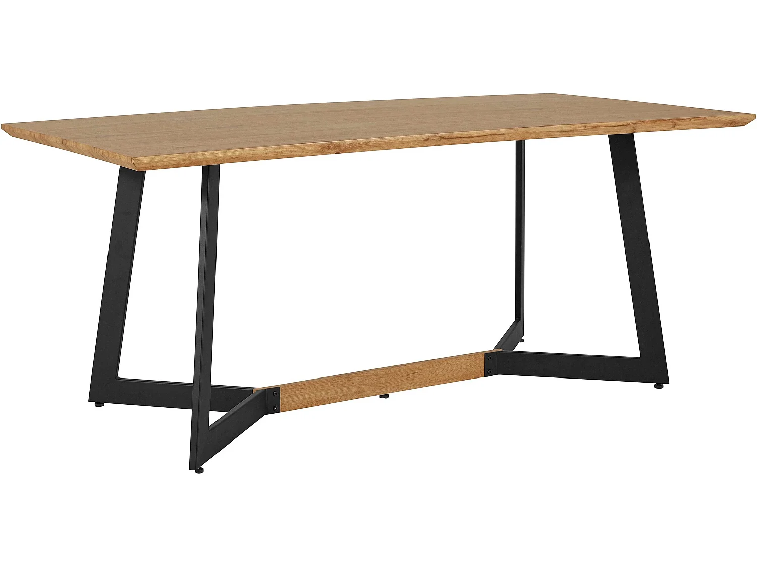 Winni | Tavolo da pranzo 180 cm in Rovere / Nero