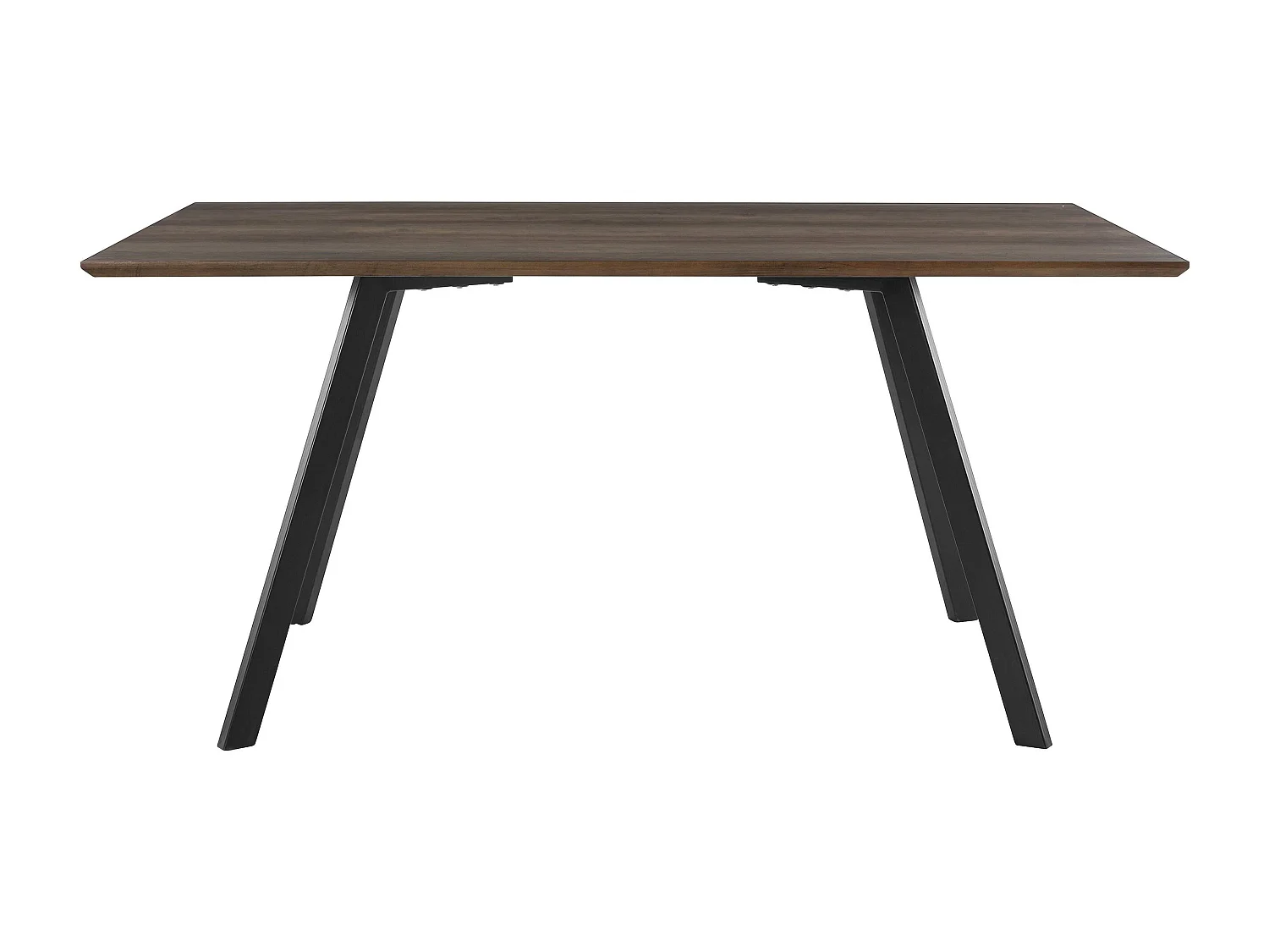 Tristan | Mesa de comedor 200 cm en Plankoptik / Negro