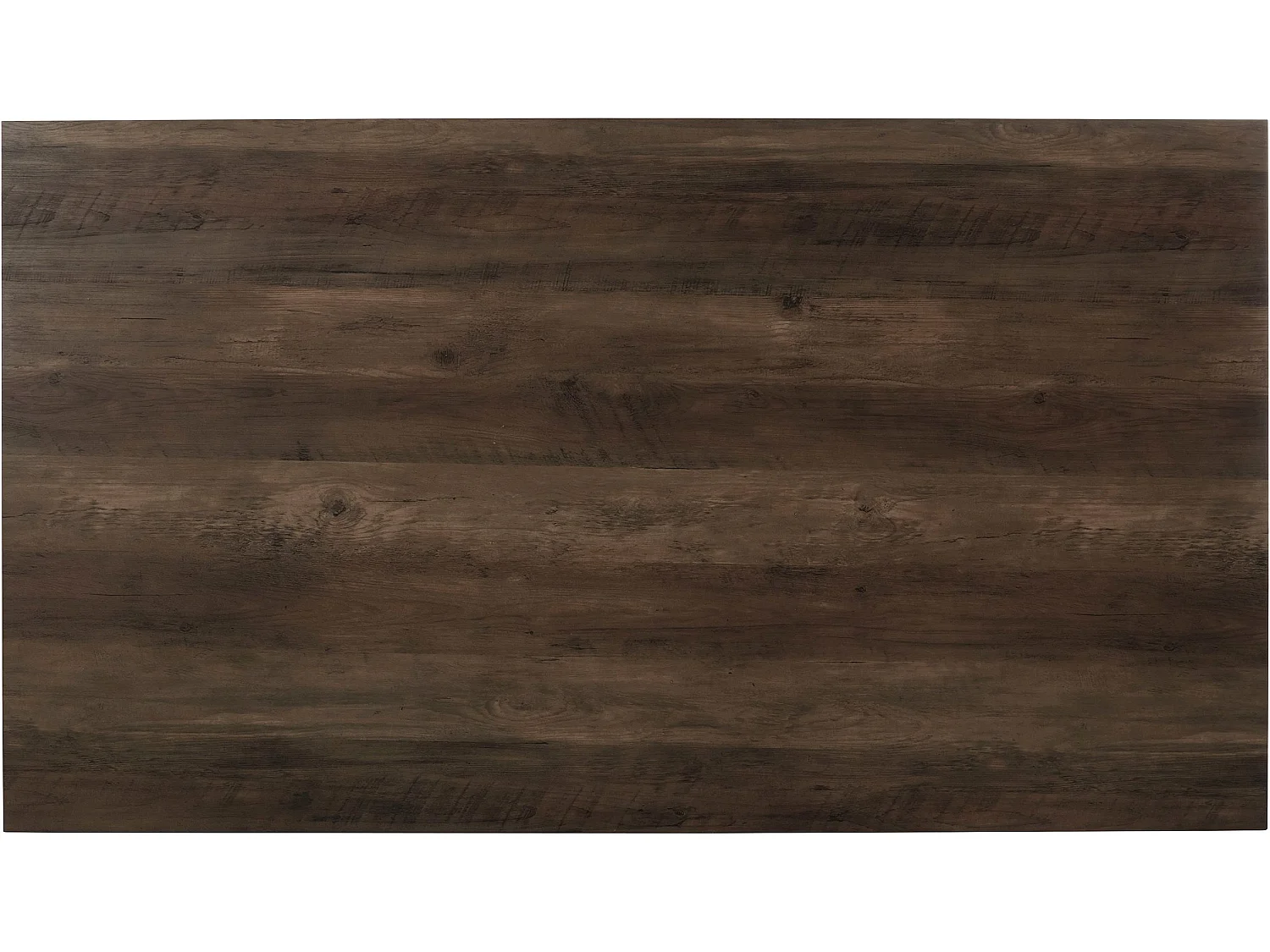 Tristan | Mesa de comedor 200 cm en Plankoptik / Negro