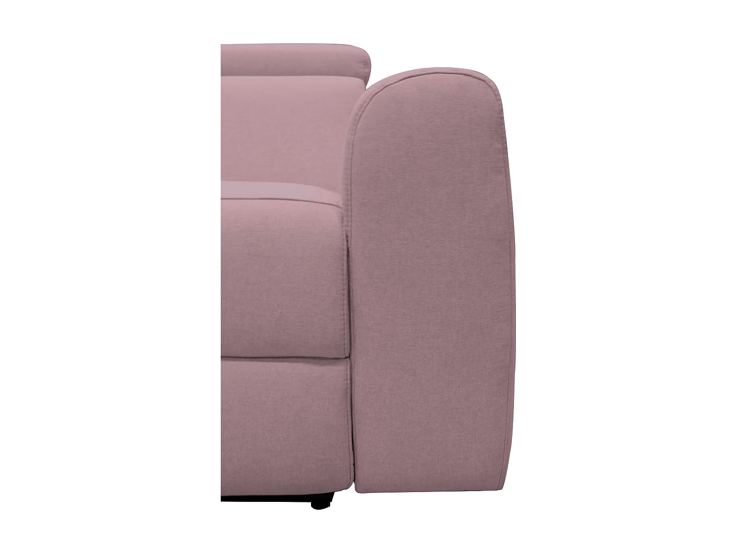 Capena | Divano 2 posti in tessuto rosa