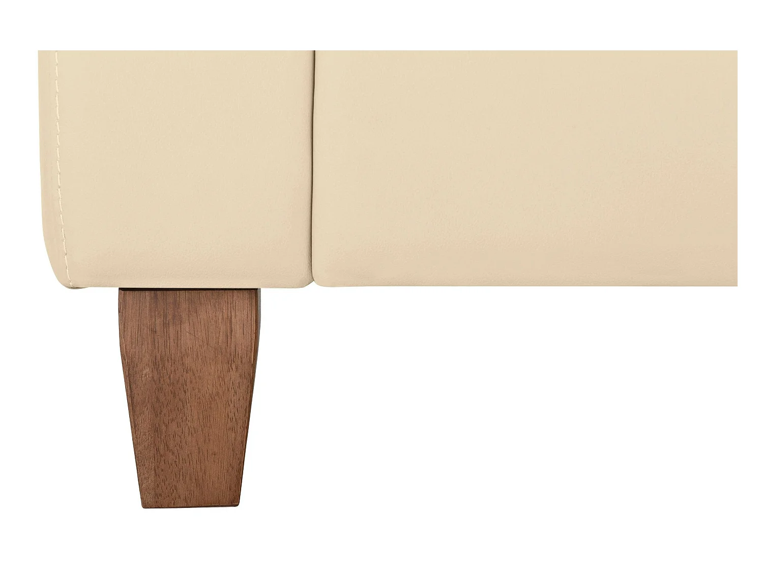 Luzern | Chaise Lounge Sofa 3 zits in Creme PU