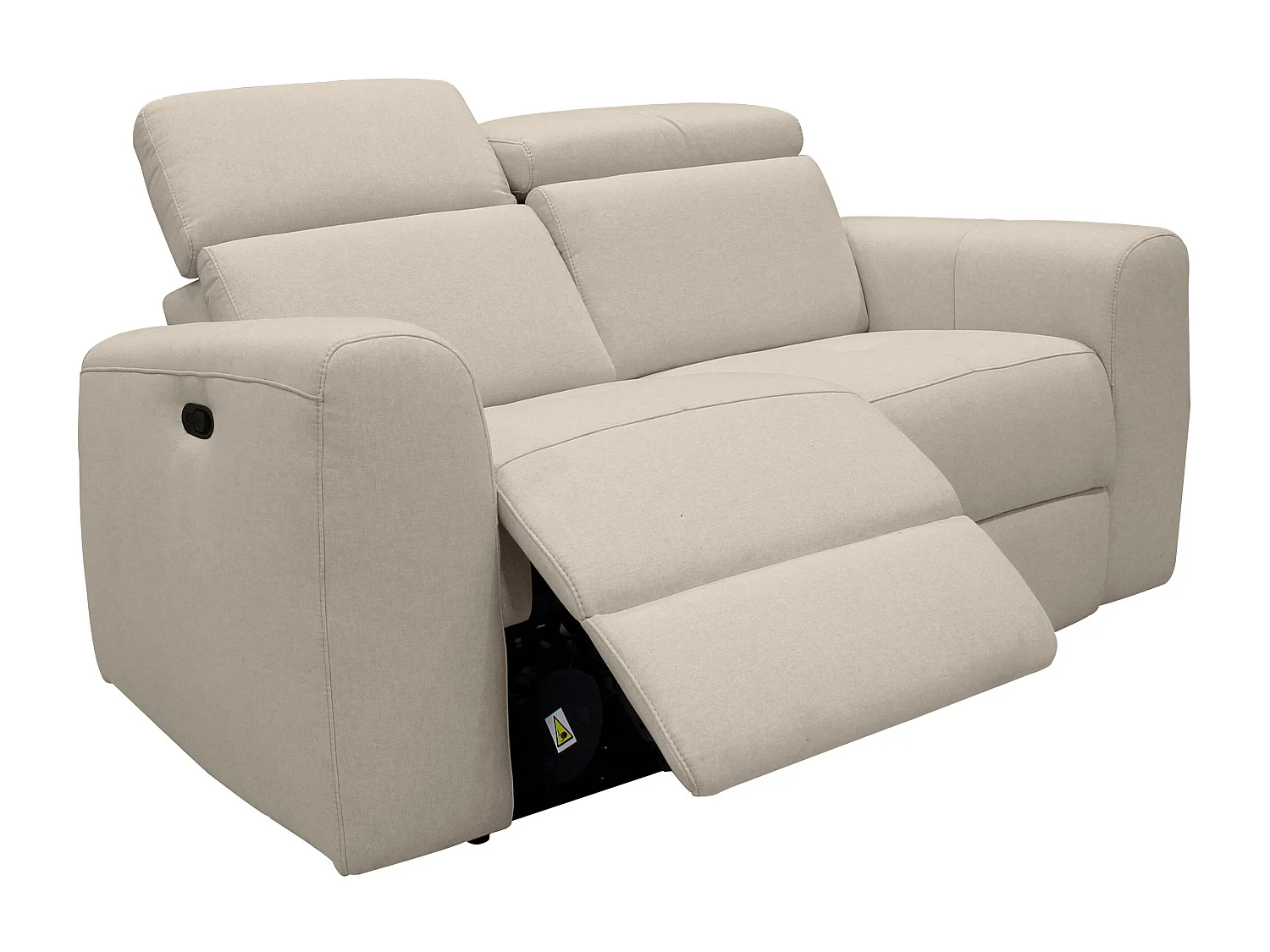 Capena | Sofa 2 zits in zandstof