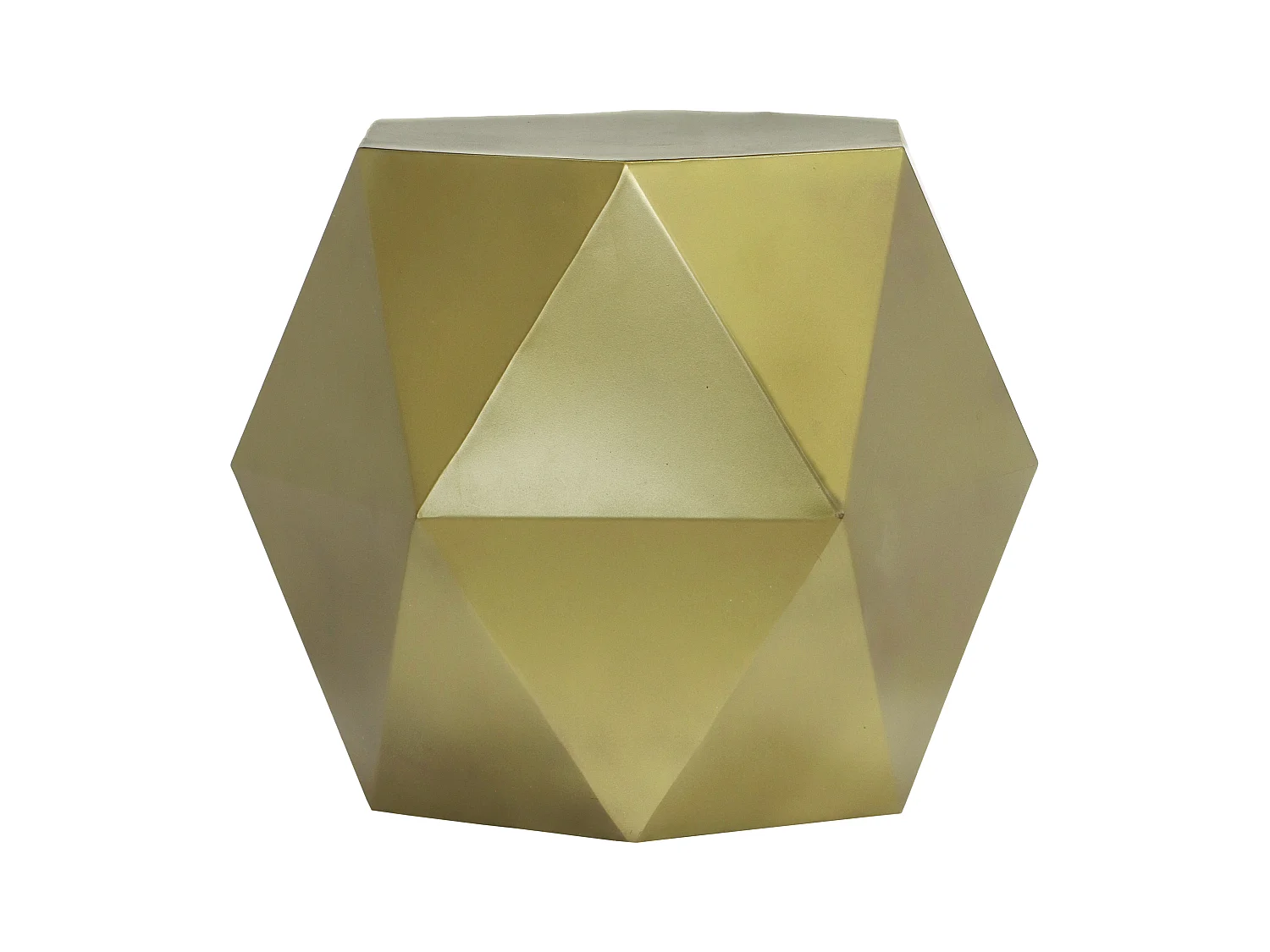 Dash | Table d'appoint en métal couleur laiton antique