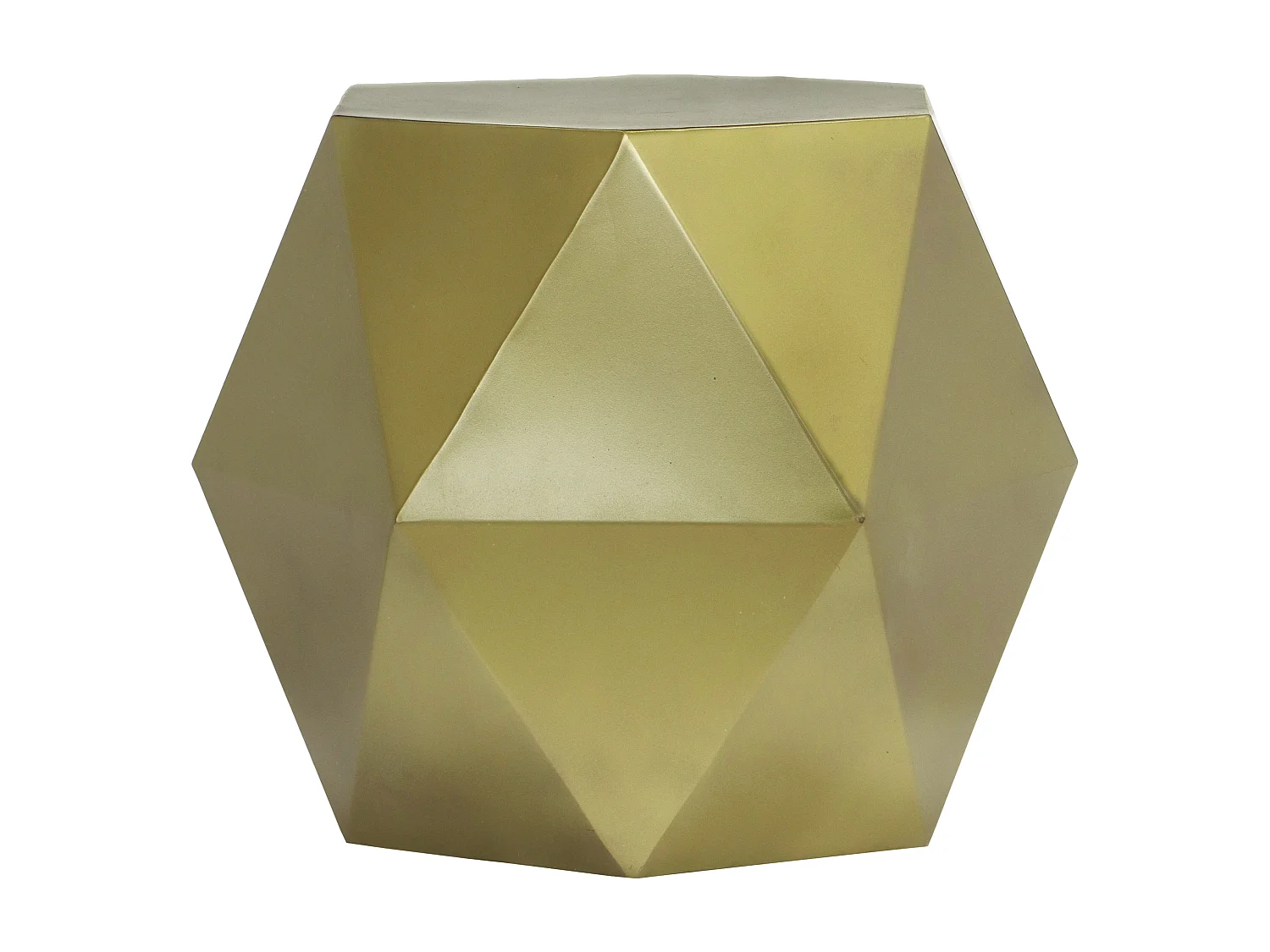 Dash | Tavolino in metallo color ottone antico