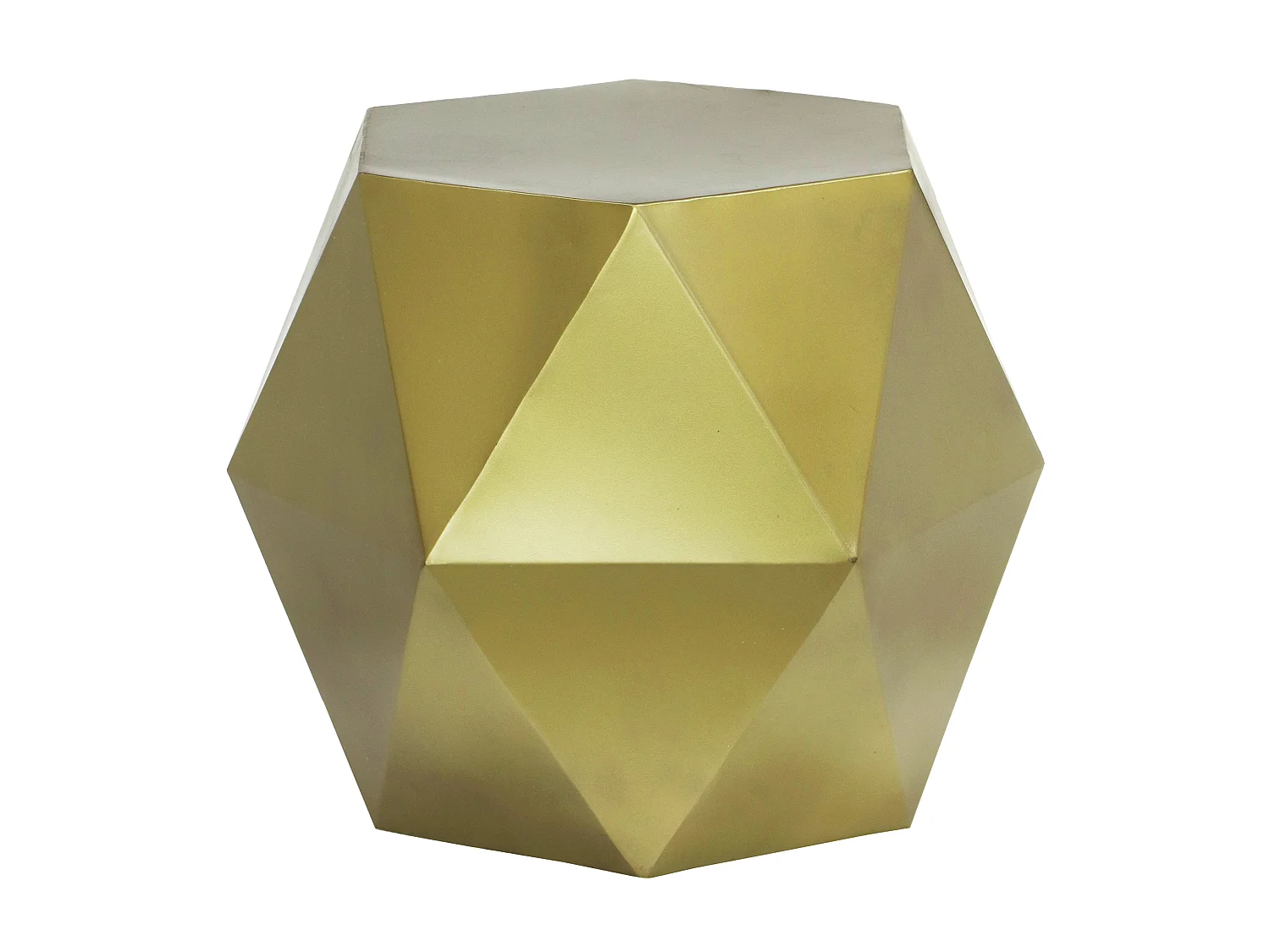 Dash | Tavolino in metallo color ottone antico