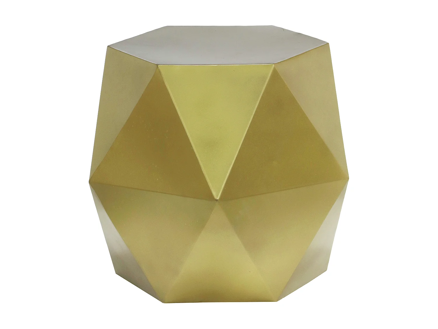 Dash | Tavolino in metallo color ottone antico