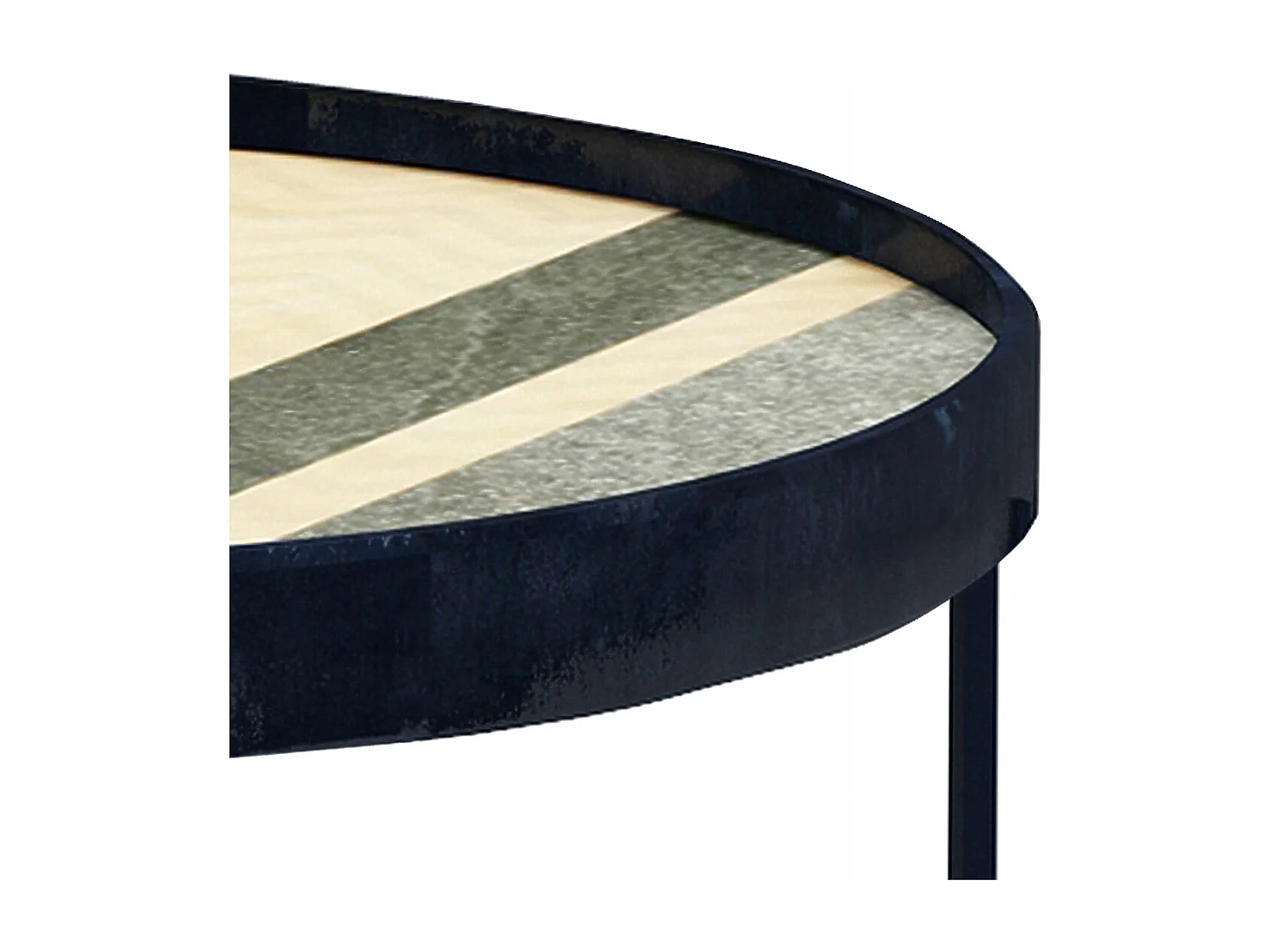 Port | Dienblad 49 cm in mangohout / steen