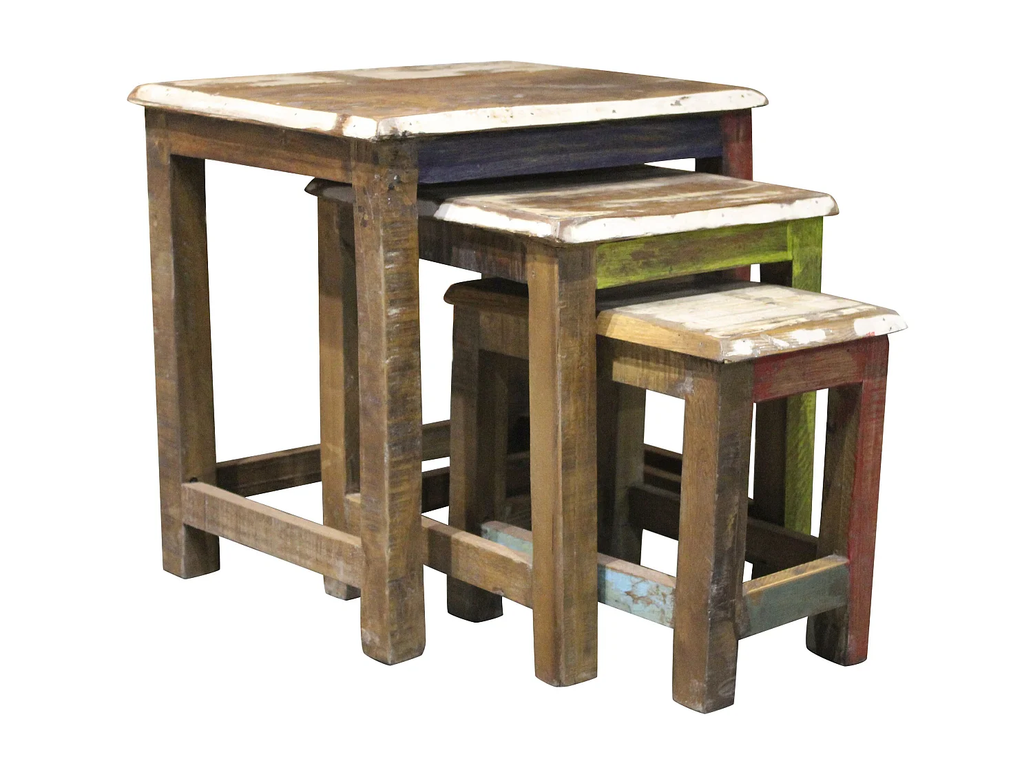 India | Set de table en bois de manguier Marron, 3 Pack