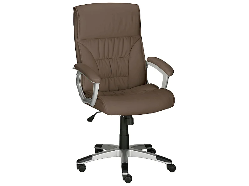 Flori | Bureaustoel in Taupe PU