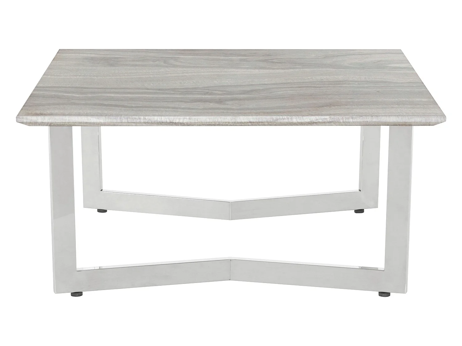 Tinto | CoffeeTable 90 cm en Mármol / Acero