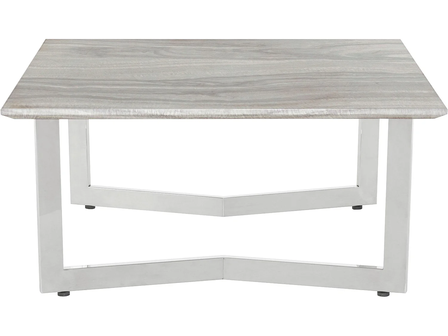 Tinto | Table basse 90 cm en marbre / acier