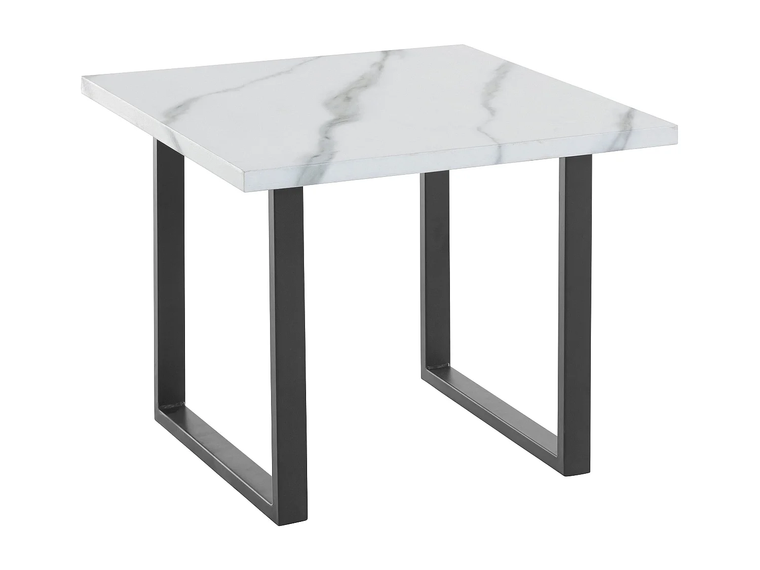 Mesa de centro Diamond | com 2 portas em madeira de manga castanha