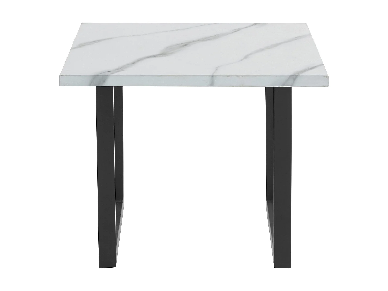 Mesa de centro Diamond | com 2 portas em madeira de manga castanha