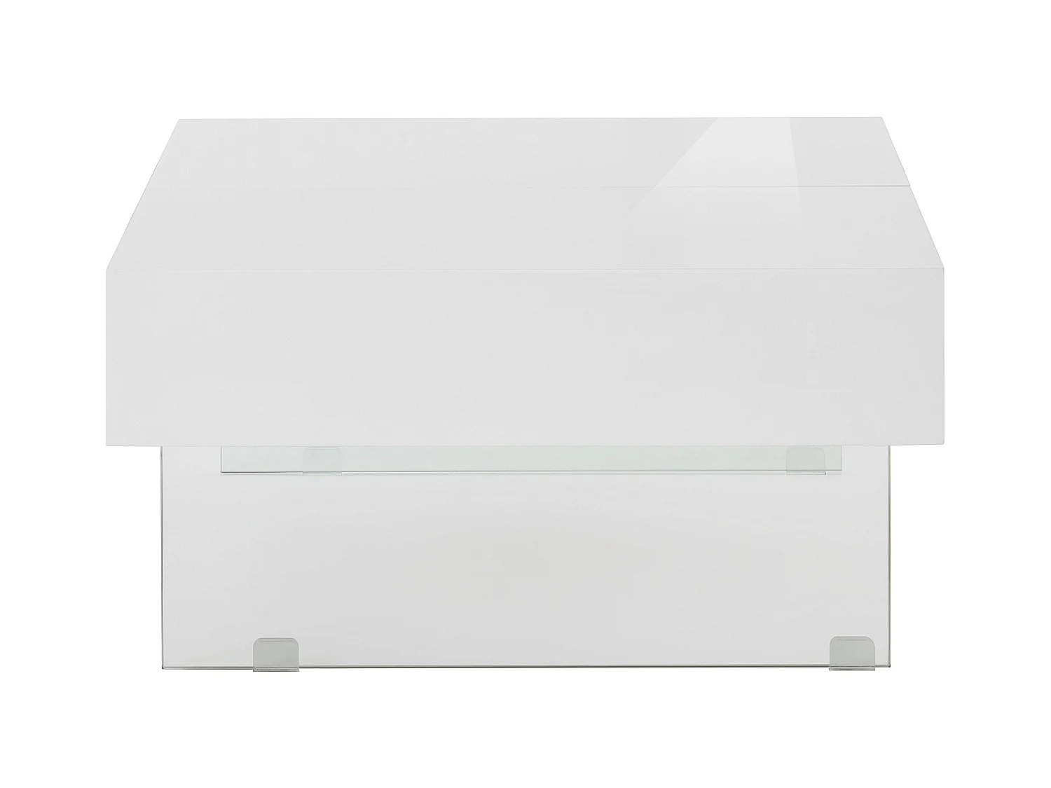 Punto | Couchtische 75 cm in Weiß Hochglanz