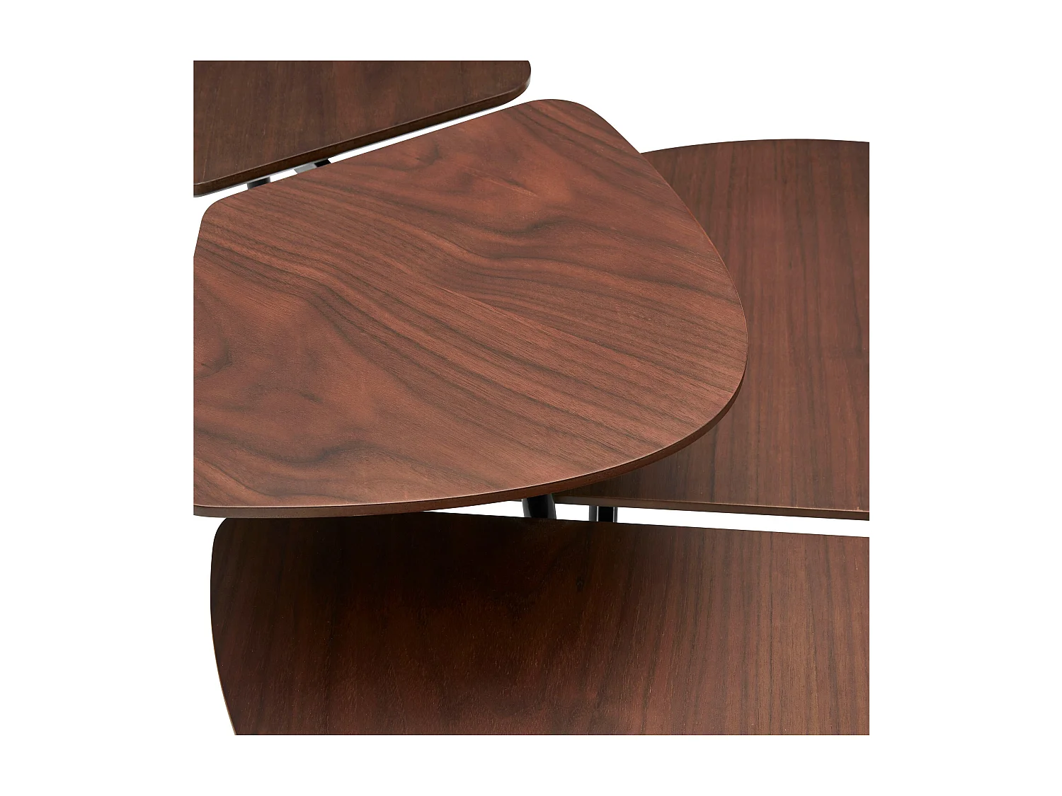 Lyra | Ensemble de tables basses en Marron / Noir